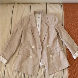 Linen Suit Jacket/Blazer